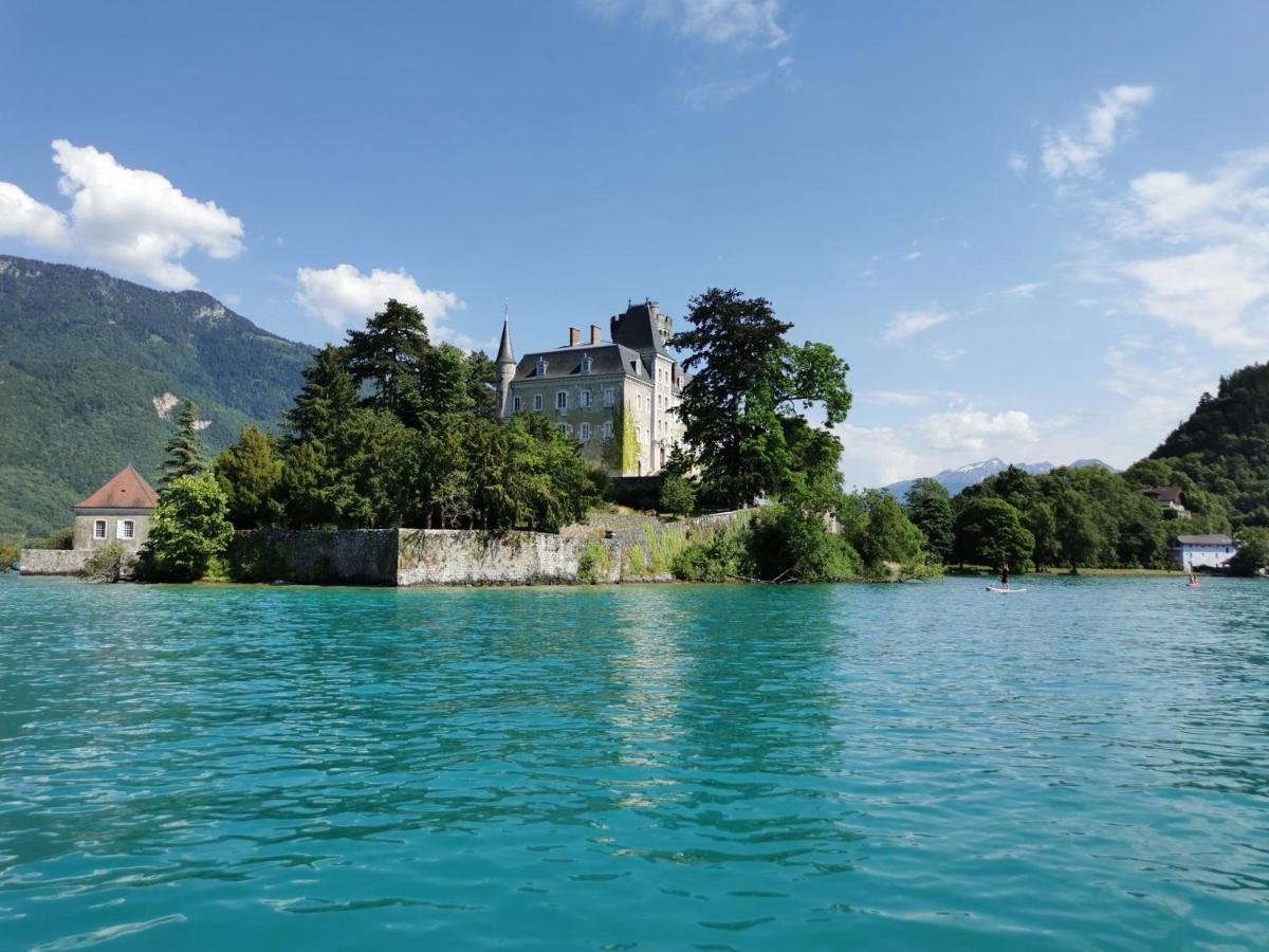 La Baie Des Voiles ,Vue Lac D'Annecy ,Plage Privee Дюэн Экстерьер фото