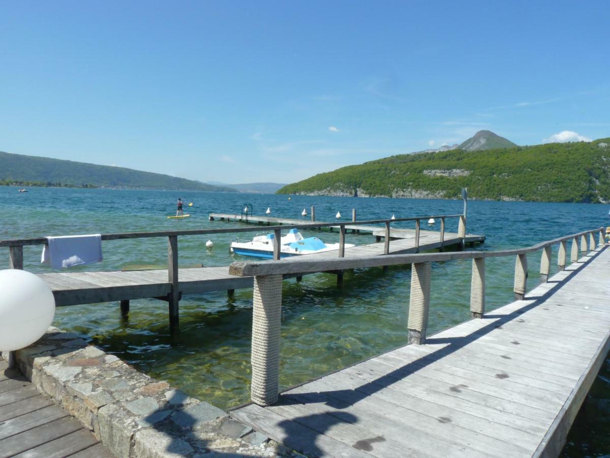 La Baie Des Voiles ,Vue Lac D'Annecy ,Plage Privee Дюэн Экстерьер фото