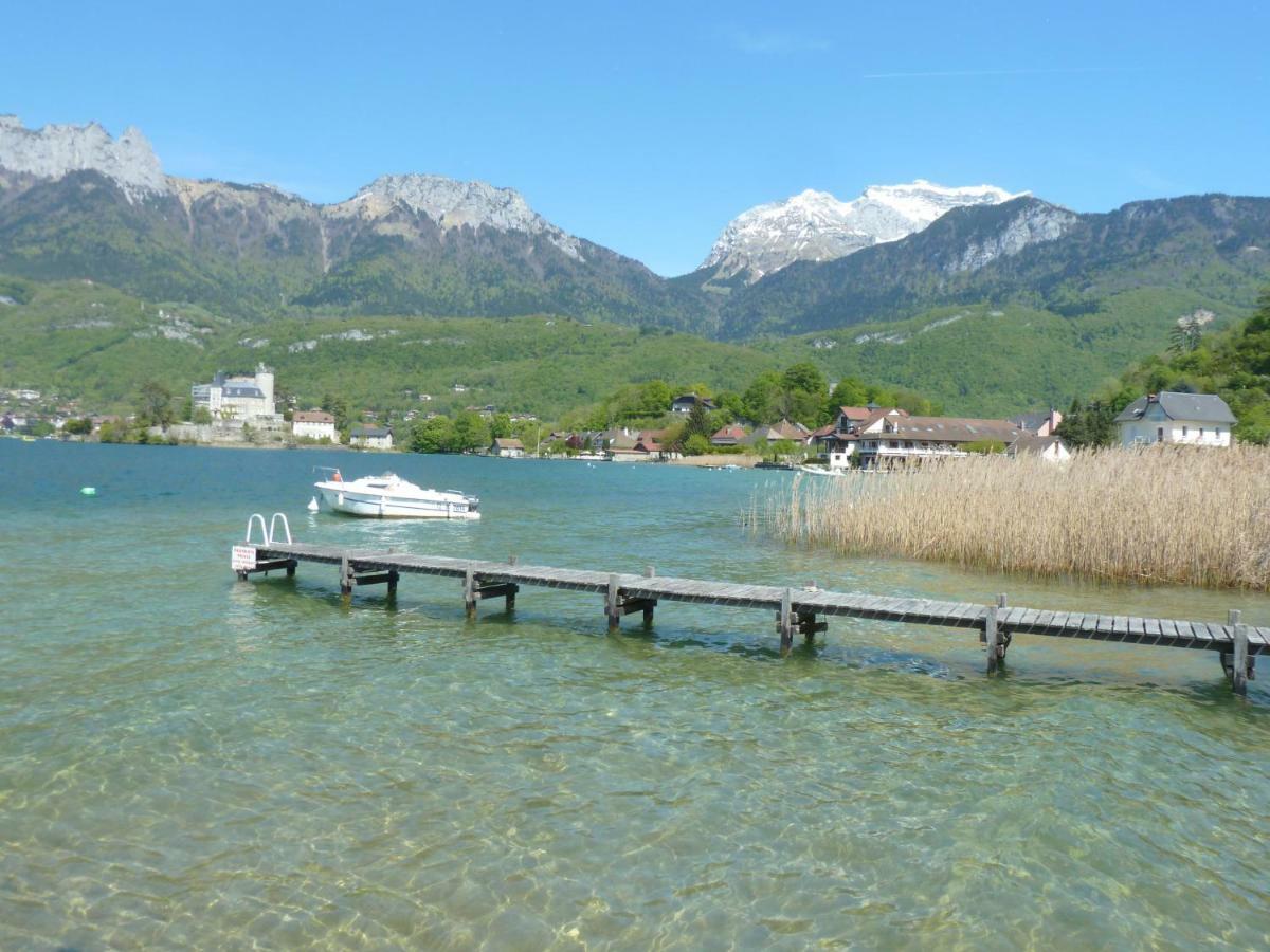 La Baie Des Voiles ,Vue Lac D'Annecy ,Plage Privee Дюэн Экстерьер фото