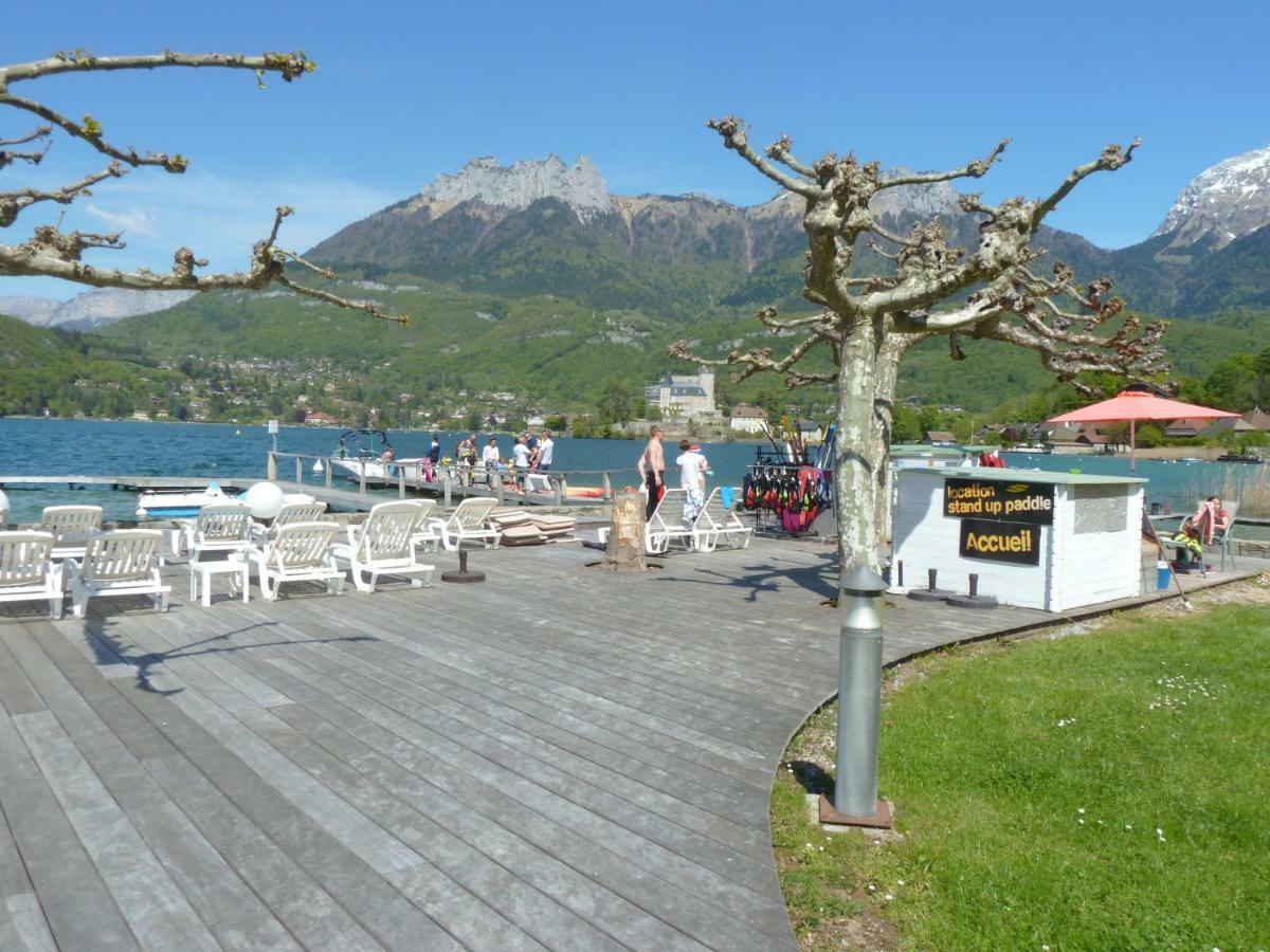 La Baie Des Voiles ,Vue Lac D'Annecy ,Plage Privee Дюэн Экстерьер фото