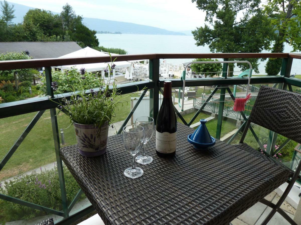 La Baie Des Voiles ,Vue Lac D'Annecy ,Plage Privee Дюэн Экстерьер фото