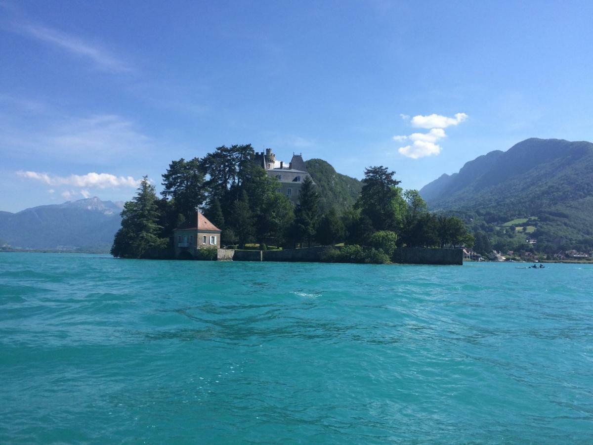 La Baie Des Voiles ,Vue Lac D'Annecy ,Plage Privee Дюэн Экстерьер фото