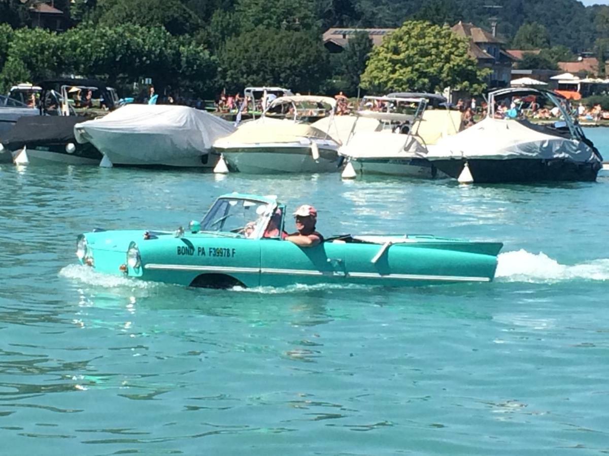 La Baie Des Voiles ,Vue Lac D'Annecy ,Plage Privee Дюэн Экстерьер фото